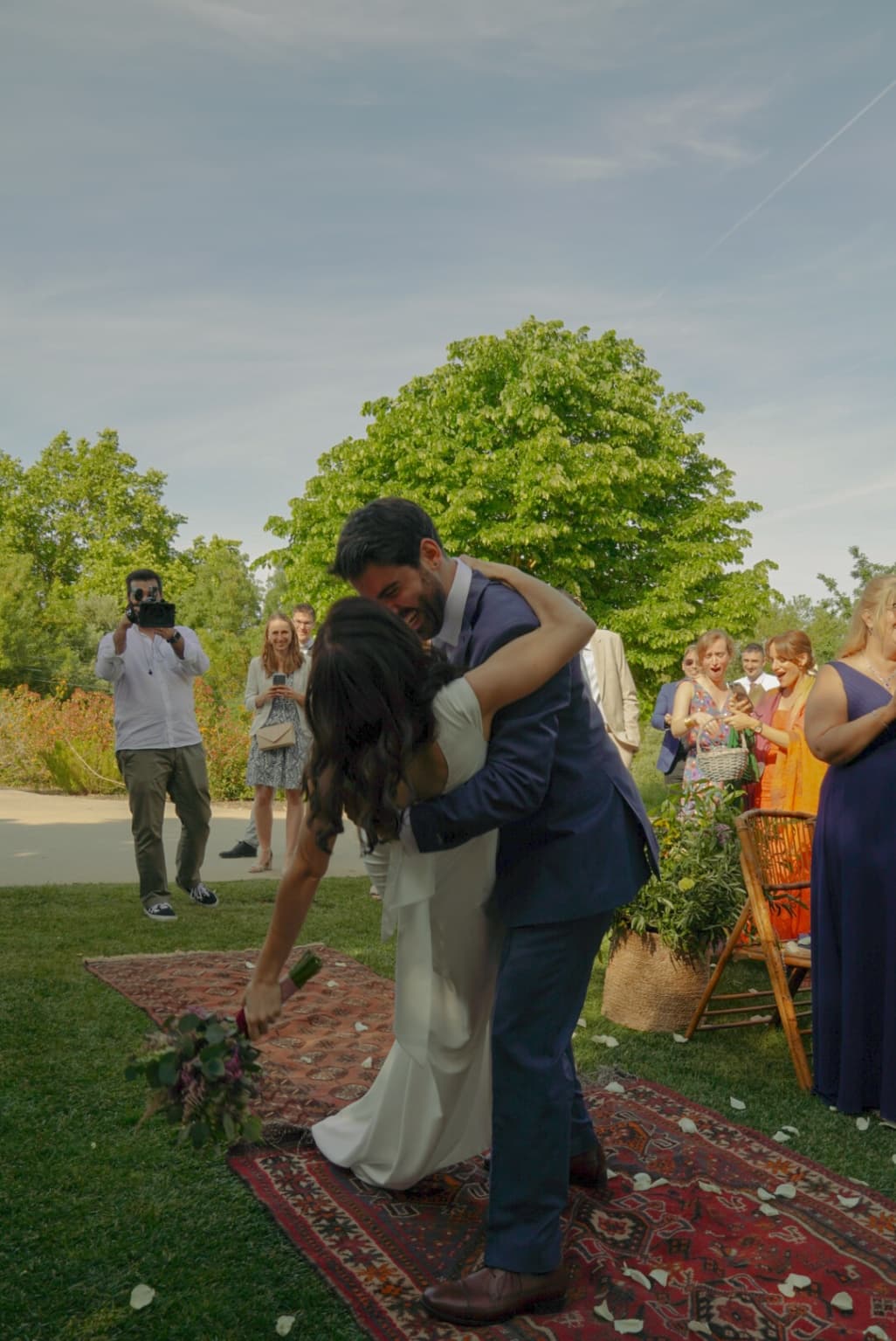 Guests capturing moments